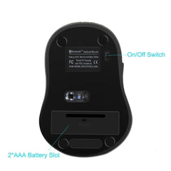 Bluetooth Wireless Gaming Mouse with 1600 DPI and 6 Buttons