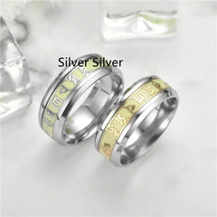 Luminous Fluorescent Rings for Men and Women