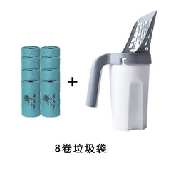 Cat Litter Scoop Set with Trash Bags and Large Bin