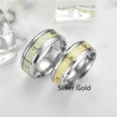 Luminous Fluorescent Rings for Men and Women