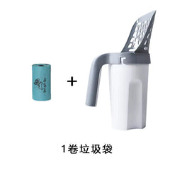 Cat Litter Scoop Set with Trash Bags and Large Bin
