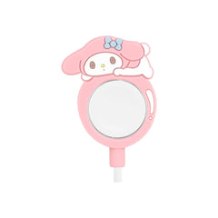 Gourmandise Sanrio Characters Apple Watch Genuine Charging Cable Compatible with Silicone Cover My Melody SANG-333MM