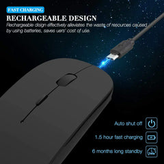 Wireless Bluetooth 5.0 Silent Mouse for iPad and Mac