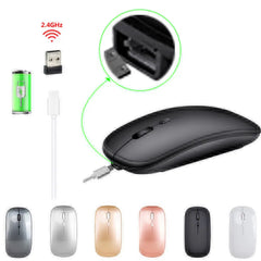Wireless Dual-Mode Mouse 2.4G + Bluetooth 4.0