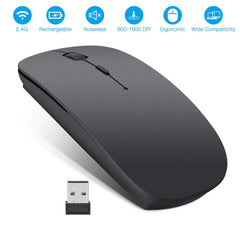 Wireless Bluetooth 5.0 Silent Mouse for iPad and Mac