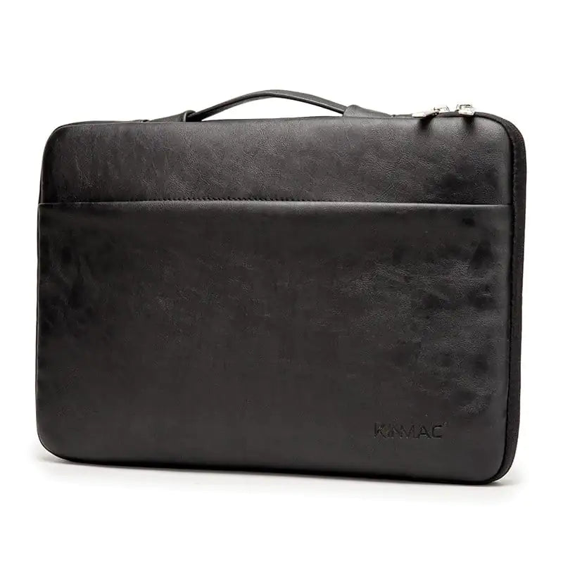 Leather Laptop Bag with Removable Liner