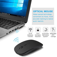 Wireless Bluetooth 5.0 Silent Mouse for iPad and Mac