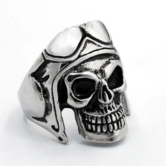 Gothic Skull Ring for Fashionable Rock Style Enthusiasts